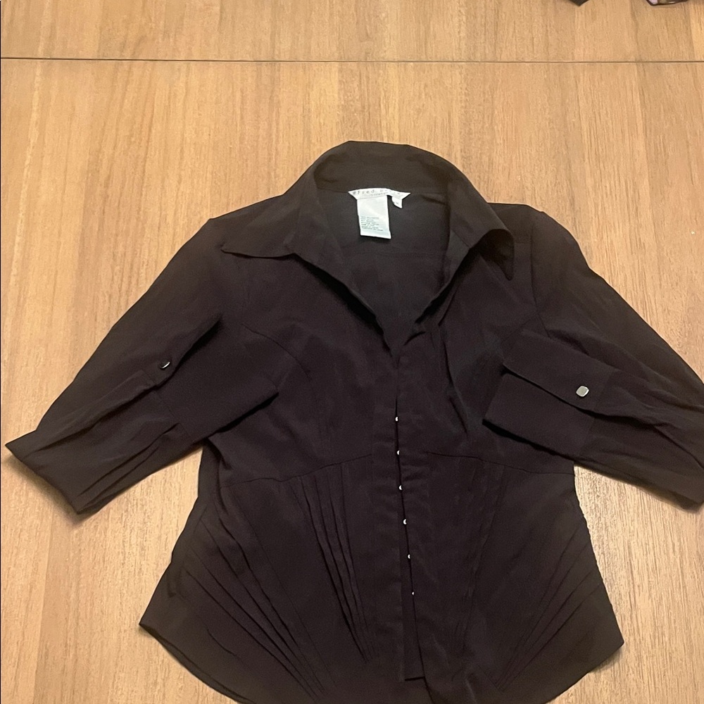 Chic Black Women's Blouse